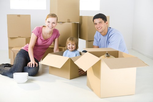 Local man with van service helping a Catford household move furniture