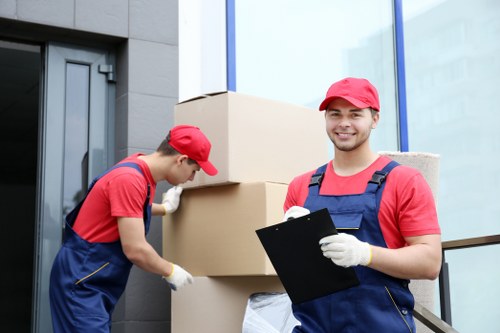 Business and office transport service with a van in Catford
