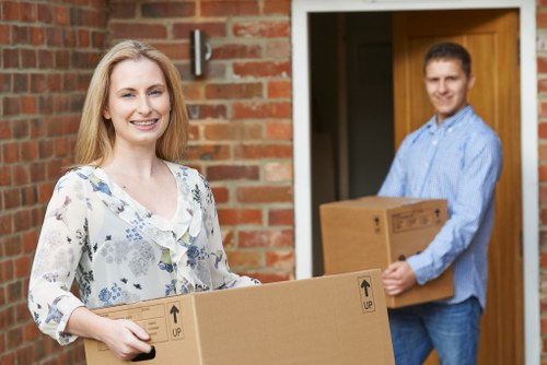 Removal van in Catford supporting a smooth household move