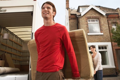 Free quote process for a Catford removal van service