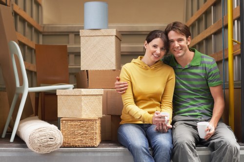 Professional movers completing a secure and careful removal in Catford