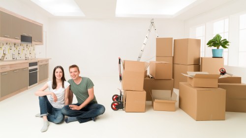 Packing and moving items into storage in Catford