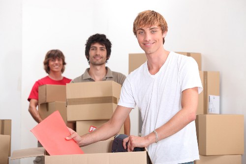 Local team handling furniture removal in a Catford property
