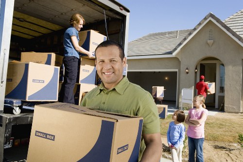Efficient removal van used for a Catford home move